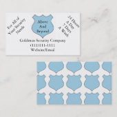 証券会社の名刺の上そしてを越えて 名刺 (正面/裏面)