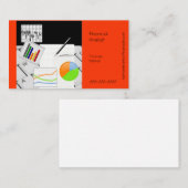 証券分析家 名刺 (正面/裏面)