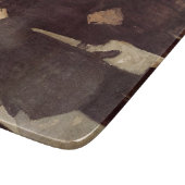 証券取引所の富裕層（Edgar Degas著） カッティングボード (角)