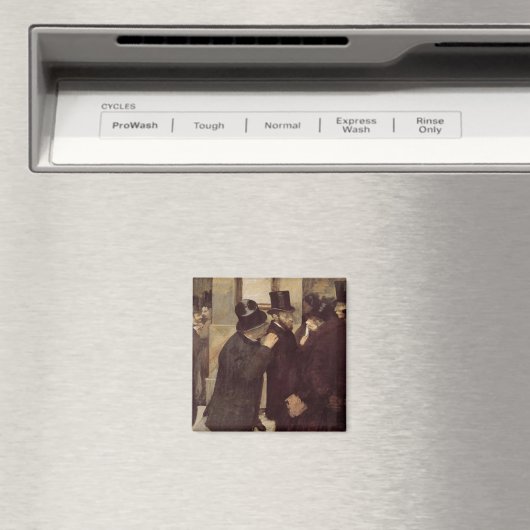 証券取引所の富裕層（Edgar Degas著） マグネット (インサイチュ (食洗機))