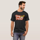証券取引所プレゼントベア共有市場ウォールコンポーネント Tシャツ (正面フル)