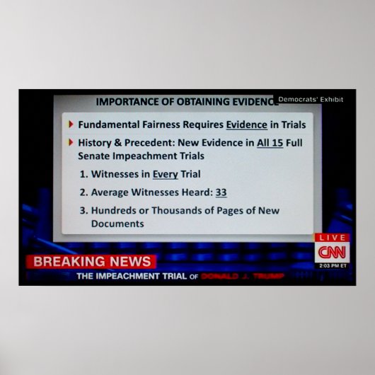 証拠ポスターを入手することの重要性 ポスター (正面)