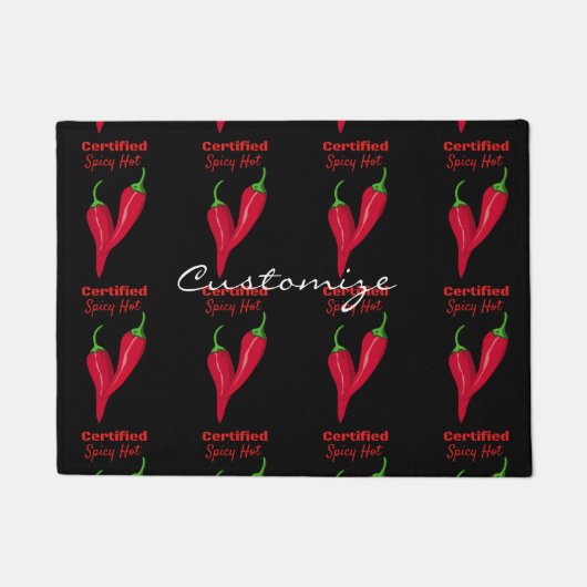 証明されたぴりっとする熱いThunder_Cove ドアマット (正面)