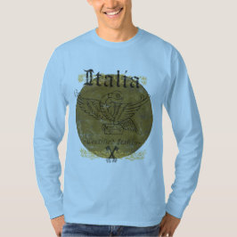 証明されたイタリアンなヴィンテージの長袖メンズワイシャツ Tシャツ