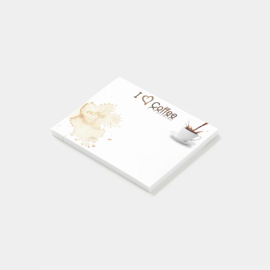 証明されたコーヒー恋人の後it®ノート ポストイット (アングル)