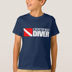 証明されたダイバー4の服装 Tシャツ