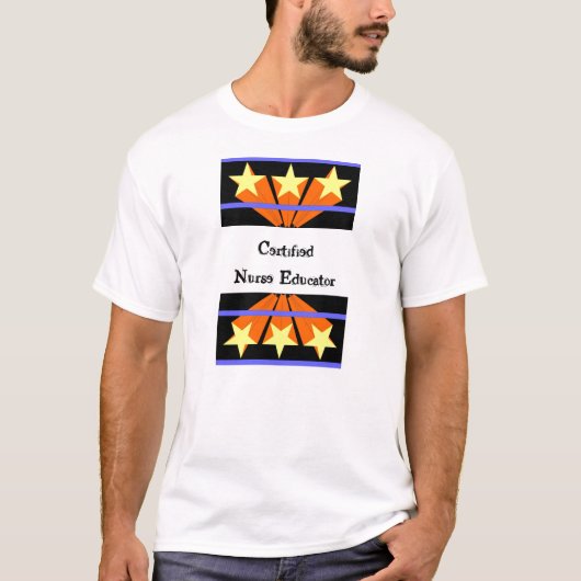証明されたナースの教育者 Tシャツ (正面)