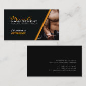 証明されたパーソナルトレーナー 名刺 (正面/裏面)