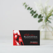 証明されたパーソナルトレーナー 名刺 (スタンド正面)