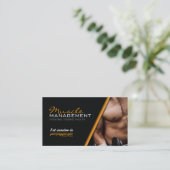 証明されたパーソナルトレーナー 名刺 (スタンド正面)