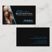 証明されたパーソナルトレーナー 名刺 (正面/裏面)