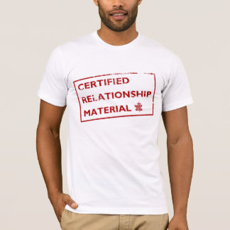 証明された人間関係材料 Tシャツ