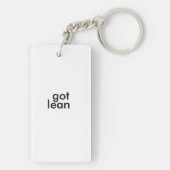 証明された傾き6つのシグマ黒帯のキーホルダー キーホルダー (裏面)