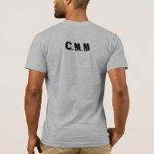 証明された筋肉人 Tシャツ (裏面)