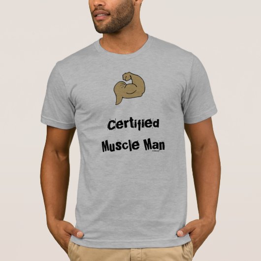 証明された筋肉人 Tシャツ (正面)