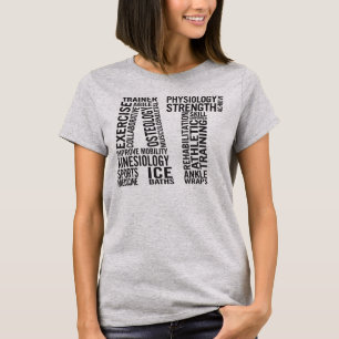 証明された運動トレーナーの Tシャツ