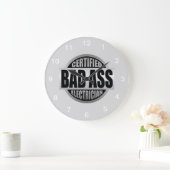 証明された電気技師の柱時計 ラージ壁時計 (ホーム)