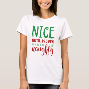 証明されるまで良いけない Tシャツ