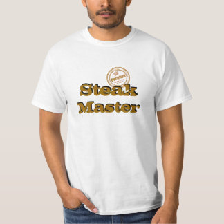証明されるステーキのマスター Tシャツ