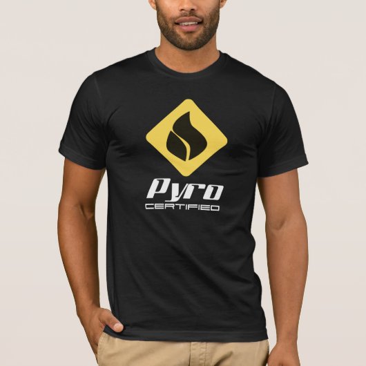 証明されるPyro Tシャツ (正面)