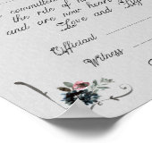 証明書ポスター – 夢の上 ポスター (角)