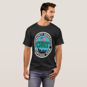 証明書レスポンスチームホワイトバックプリント Tシャツ (正面フル)