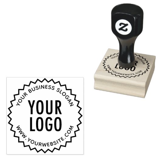 証明書印鑑ゴム印カスタム印の会社ロゴ ラバースタンプ (押印)