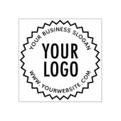 証明書印鑑ゴム印カスタム印の会社ロゴ ラバースタンプ (インプリント)