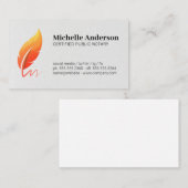 証明書 |公証人ロゴアイコン 名刺 (正面/裏面)