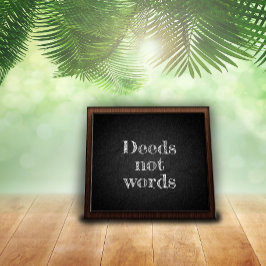 証書は言葉ではない炭の勇気付けられるポスター ポスター