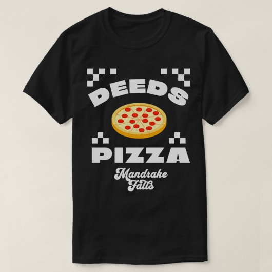 証書ピザマンドレイク秋 Tシャツ (デザイン正面)
