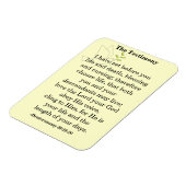 証言聖なる書物、 経典 マグネット (左側)