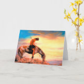 証跡案内応答カードの末尾 カード (黄色い花)