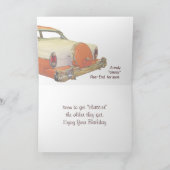 詐欺が付いているクラシックカーは大事な行事をキットカスタマイズ カード (内部)