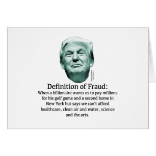 詐欺の定義 – TRUMP