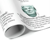 詐欺の定義 – TRUMP ラッピングペーパー (ロールコーナー)