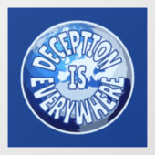 詐欺は至る所に在り ウィンドウサイン (シート)