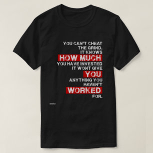 詐欺を粉砕の成功の刺激のワイシャツ傾けます Tシャツ