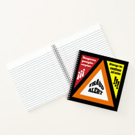 詐欺アラート ノートブック