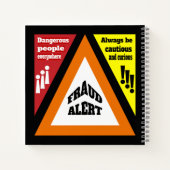 詐欺アラート ノートブック (裏面)