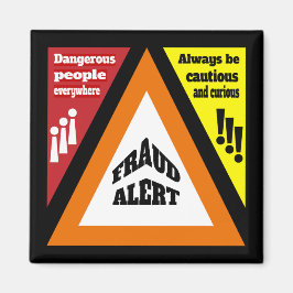 詐欺アラート マグネット