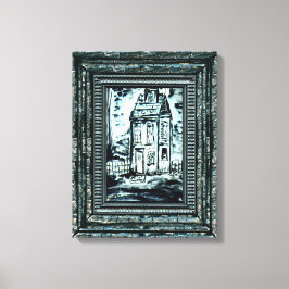 詐欺師の家 キャンバスプリント