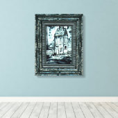 詐欺師の家 キャンバスプリント (インサイチュ (ウッドフロア))