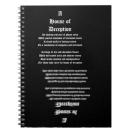 詐欺師の家 ノートブック