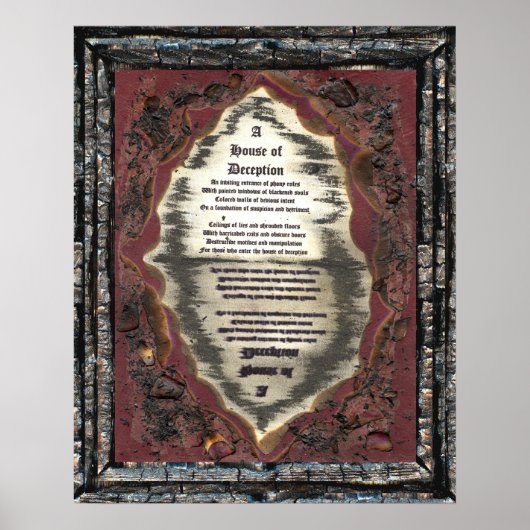 詐欺師の家 ポスター (正面)