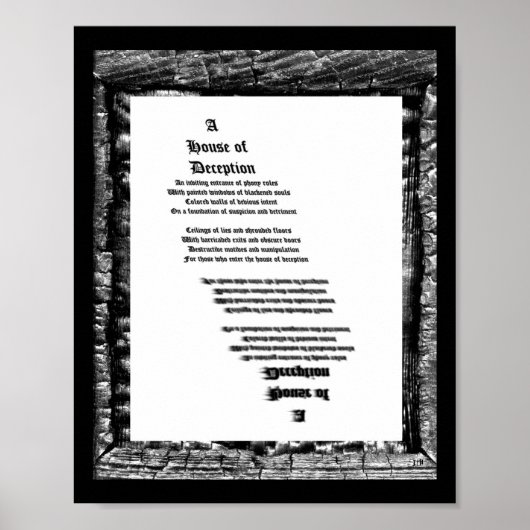 詐欺師の家 ポスター (正面)