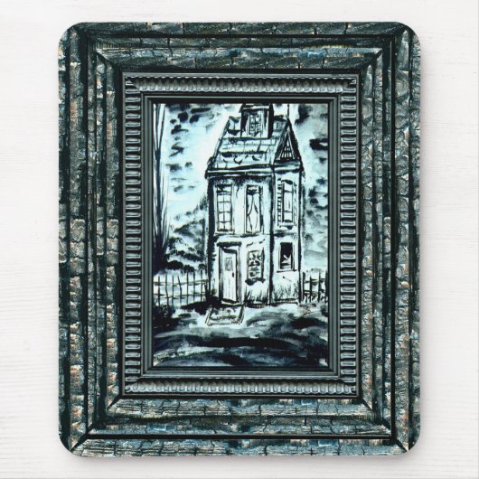 詐欺師の家 マウスパッド (正面)