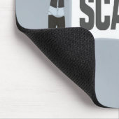 詐欺師の横に詐欺バナーが表示されない マウスパッド (コーナー)