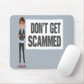 詐欺師の横に詐欺バナーが表示されない マウスパッド (マウス)
