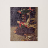 詐欺師(キャンバス) (組の1の油- 19572を見て下さい ジグソーパズル (縦)